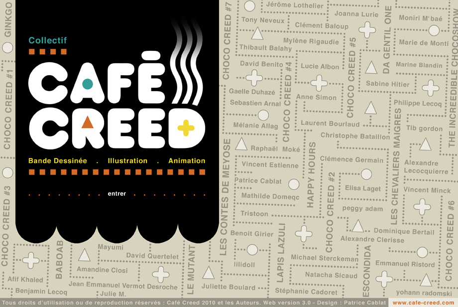 WWW.CAFE-CREED.COM - Collectif d'Auteurs - Bd Jeunesse - CHOCO CREED